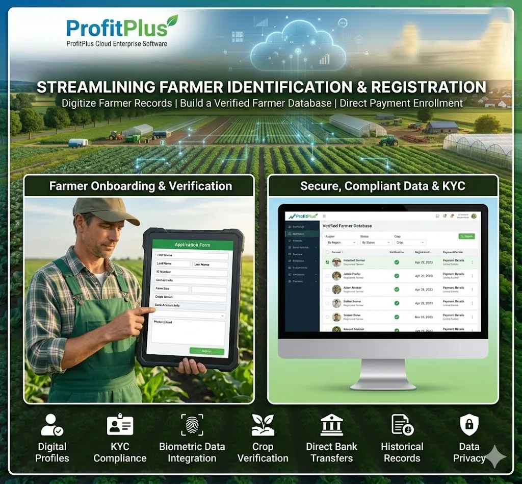 Farmer agreements and agricultural inputs tracking
