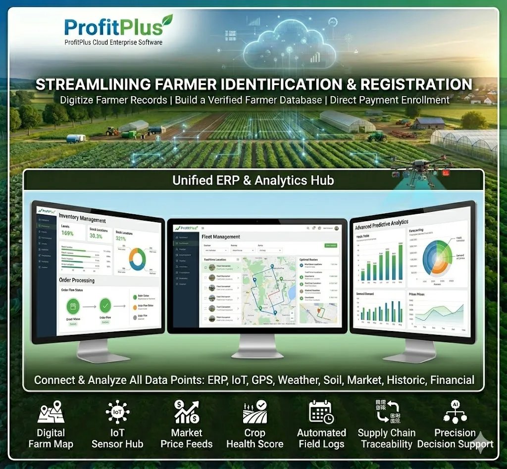 Crop monitoring and farm field operations