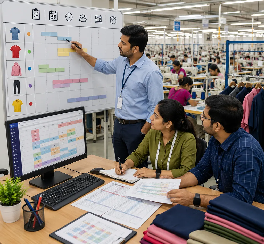 Export billing and fabric inventory tracking