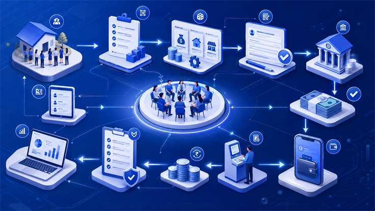 ProfitEazy Microfinance illustration