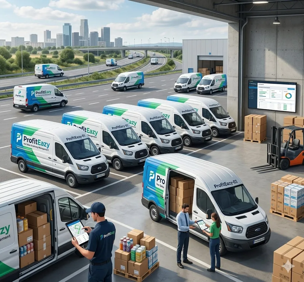 Van sales and distribution management