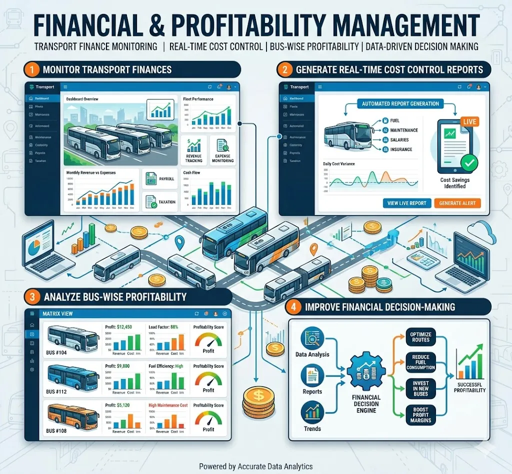 Transport ERP fleet workflow automation