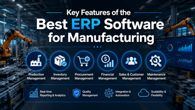 Best ERP Software for Manufacturing in 2026