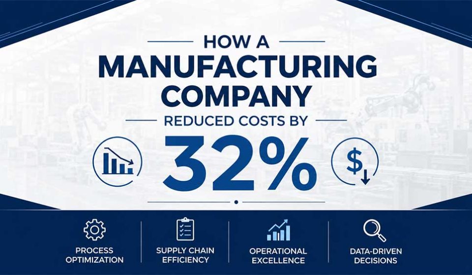 Manufacturing Cost Reduction