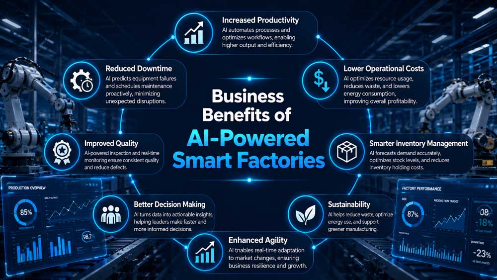 Business Benefits of AI-Powered Smart Factories
