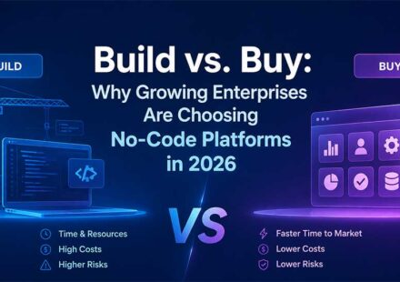 Build vs. Buy: Why Growing Enterprises Are Choosing No-Code Platforms