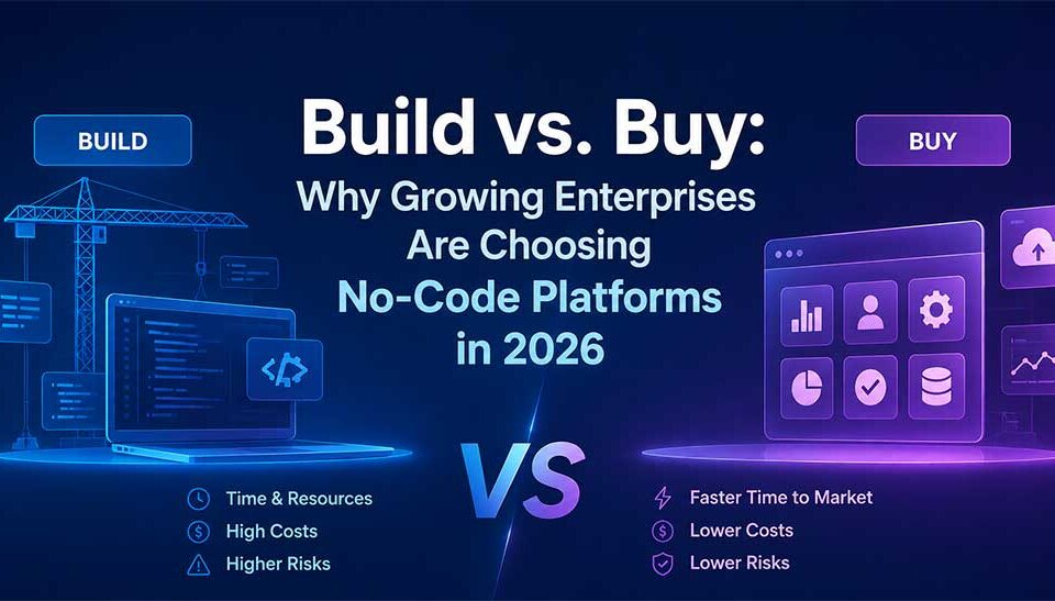 Build vs. Buy: Why Growing Enterprises Are Choosing No-Code Platforms
