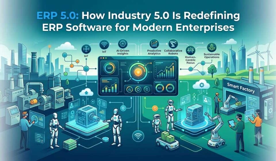 ERP 5.0: How Industry 5.0 Is Redefining ERP Software for Modern Enterprises