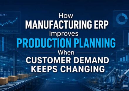 How Manufacturing ERP Improves Production Planning When Customer Demand Keeps Changing