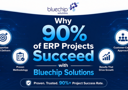 Why 90% of ERP Projects Succeed with Bluechip Solutions