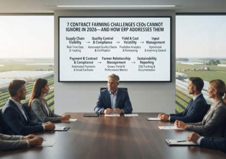 7 Contract Farming Challenges CEOs Cannot Ignore in 2026—and How ERP Addresses Them