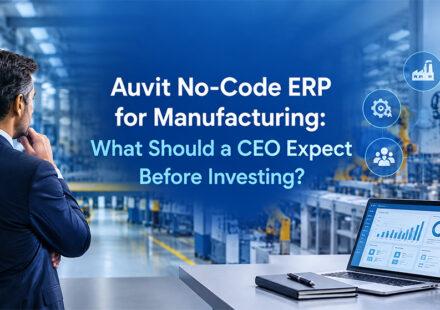 Auvit No-Code ERP for Manufacturing: What Should a CEO Expect Before Investing?