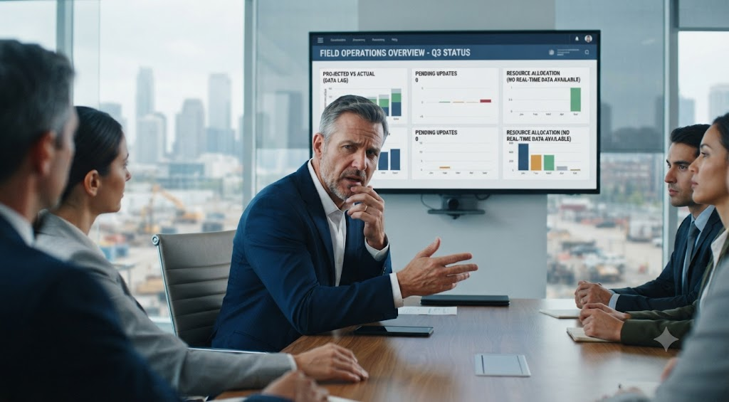 CEOs Lack Real-Time Visibility Into Field Operations 