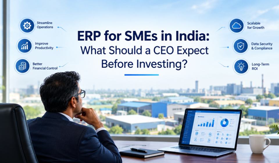 ERP for SMEs in India: What Should a CEO Expect Before Investing