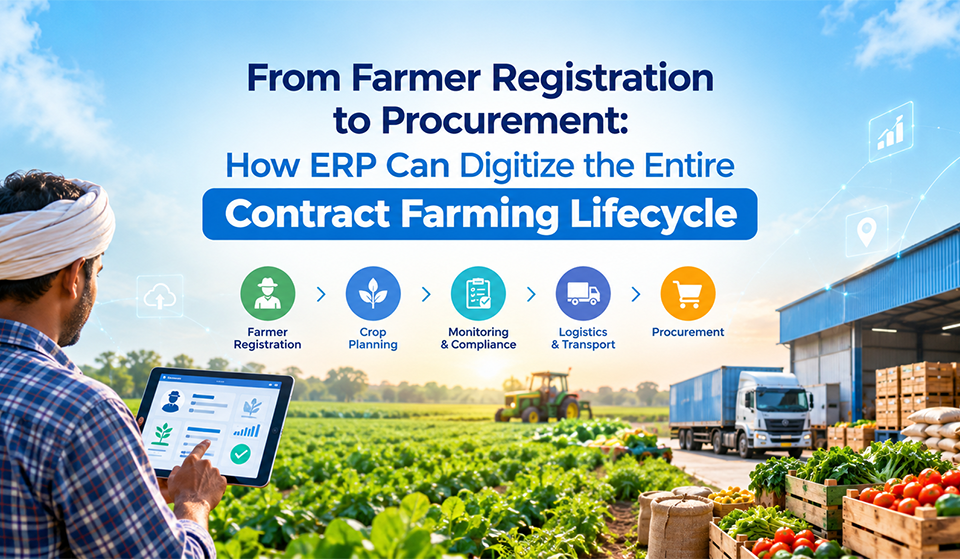 From Farmer Registration to Procurement: How ERP Can Digitize the Entire Contract Farming Lifecycle
