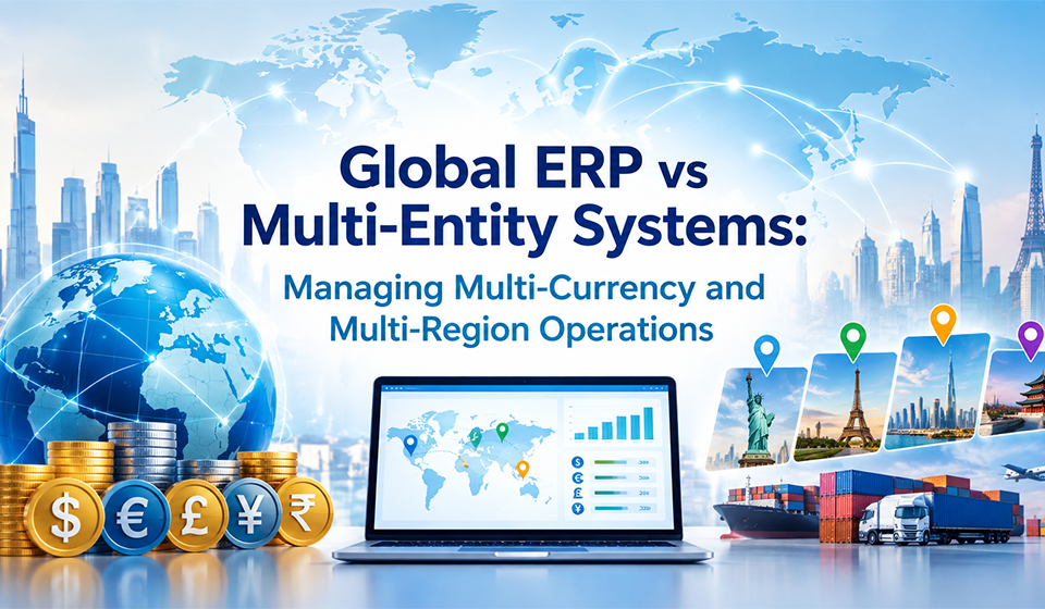 Global ERP vs Multi-Entity Systems: Managing Multi-Currency and Multi-Region Operations
