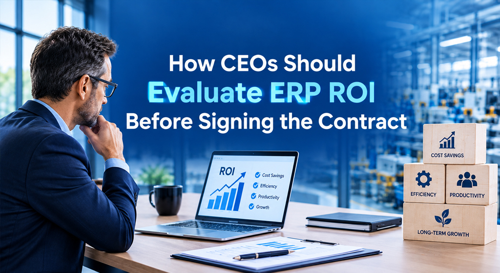 How CEOs Should Evaluate ERP ROI Before Signing the Contract