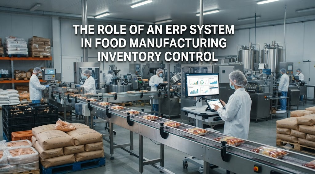 The Role of an ERP System in Food Manufacturing Inventory Control
