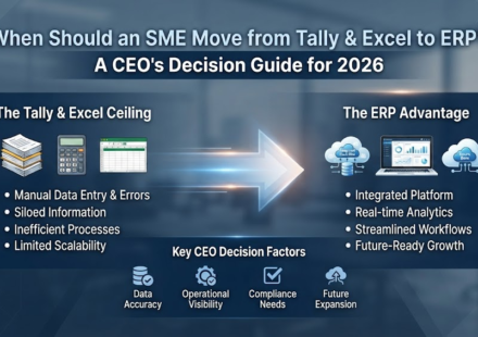 When Should an SME Move from Tally & Excel to ERP? A CEO’s Decision
