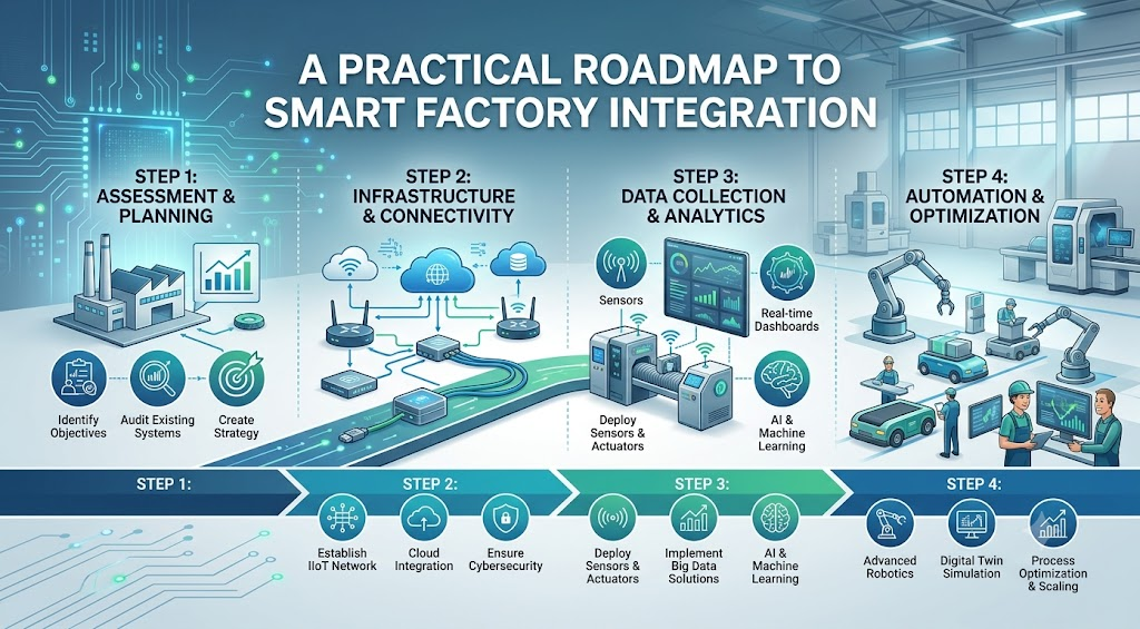 A Practical Roadmap to Smart Factory Integration