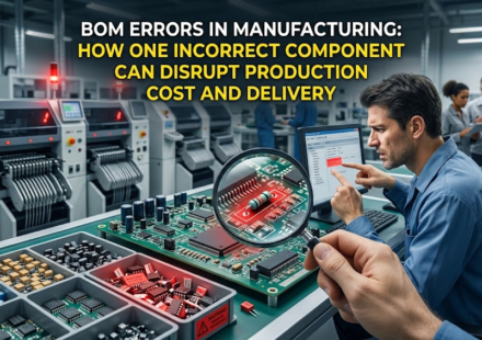 BOM Errors in Manufacturing: How One Incorrect Component Can Disrupt Production Cost and Delivery