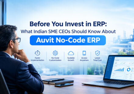 Before You Invest in ERP: What Indian SME CEOs Should Know About Auvit No-Code ERP