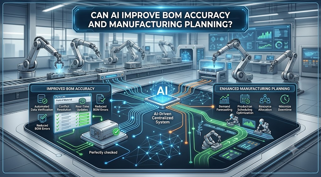 Can AI Improve BOM Accuracy and Manufacturing Planning