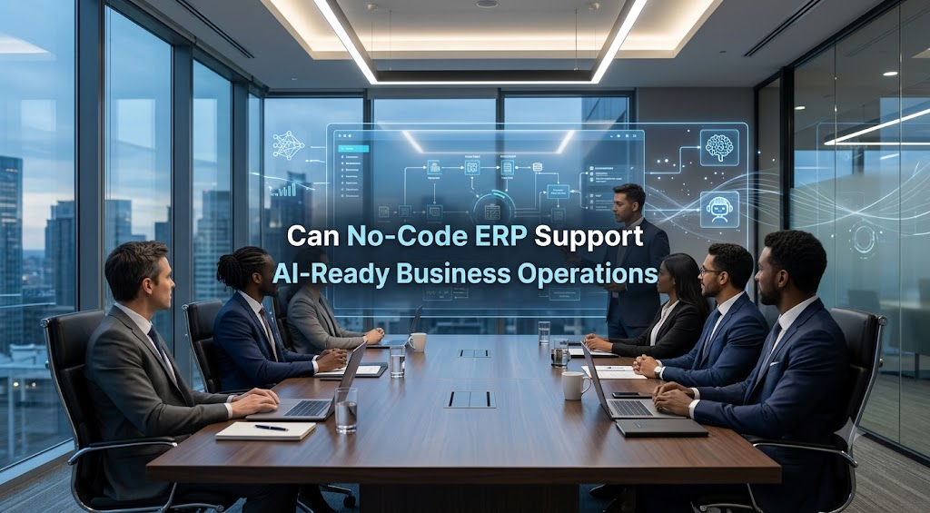 Can No-Code ERP Support AI-Ready Business Operations