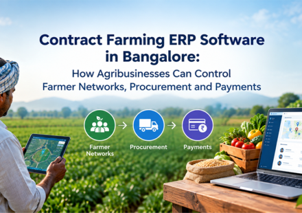 Contract Farming ERP Software in Bangalore: How Agribusinesses Can Control Farmer Networks, Procurement and Payments