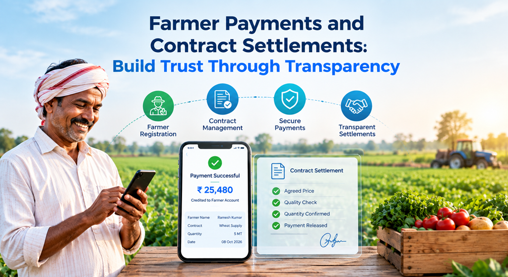 Farmer Payments and Contract Settlements: Build Trust Through Transparency
