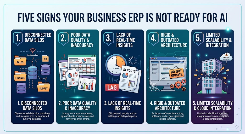 Five Signs Your Business ERP Is Not Ready for AI