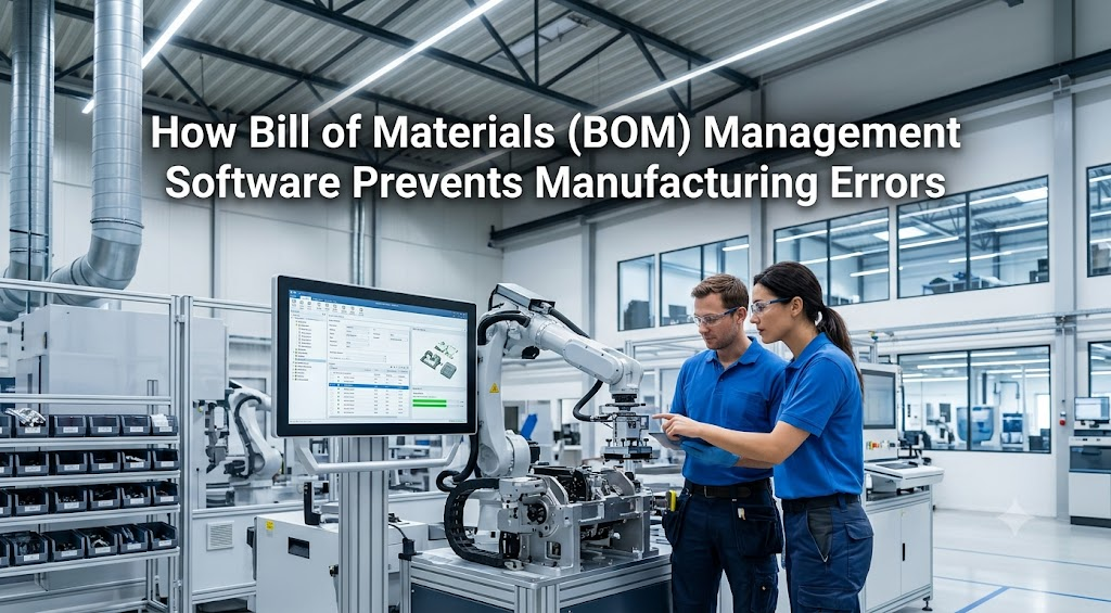 How Bill of Materials (BOM) Management Software Prevents Manufacturing Errors 