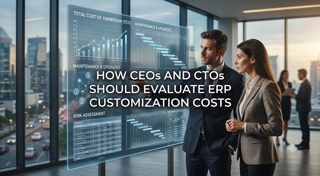 How CEOs and CTOs Should Evaluate ERP Customization Costs