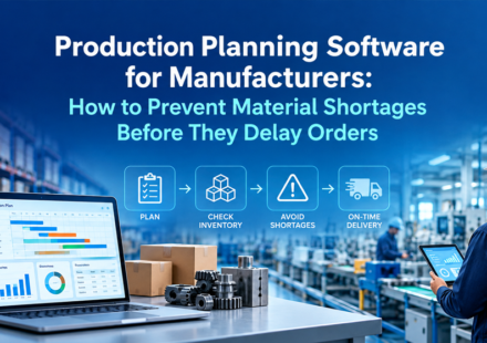 Production Planning Software for Manufacturers: How to Prevent Material Shortages Before They Delay Orders