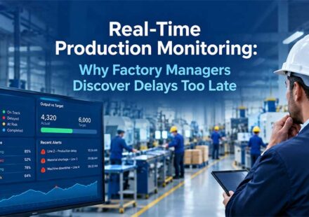 Real-Time Production Monitoring: Why Factory Managers Discover Delays Too Late