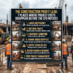 The Construction Profit Leak: 7 Places Where Project Costs Disappear Before the CFO Notices