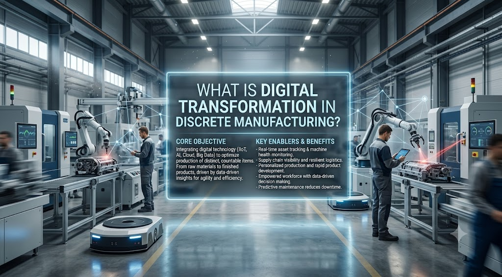 What Is Digital Transformation in Discrete Manufacturing