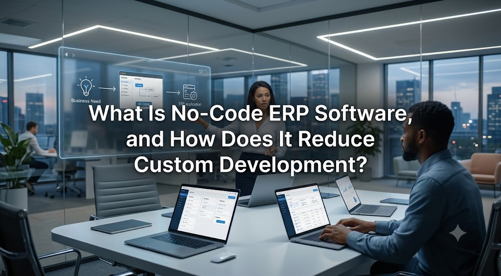 What Is No-Code ERP Software, and How Does It Reduce Custom Development