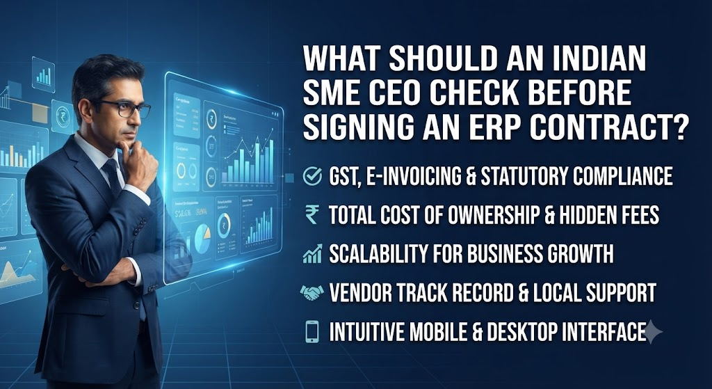 What Should an Indian SME CEO Check Before Signing an ERP Contract?