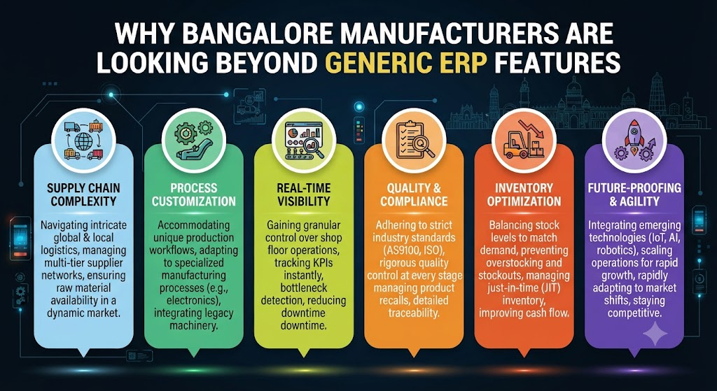 Why Bangalore Manufacturers Are Looking Beyond Generic ERP Features